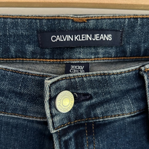 CALVIN KLEIN High Rise Skinny Stretch Jeans - Picture 3 of 7